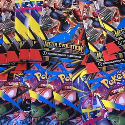 Pokemon Mega Evolutions Packs