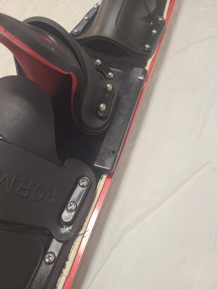 Vintage Taperflex Slalom Water Ski Concave Competition 65" USA Flag for