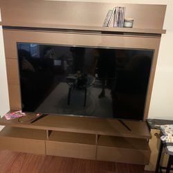 Floating Tv Stand with Top Shelf