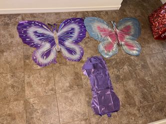 Butterfly 1st Bday helium balloons