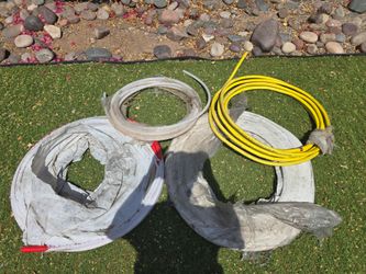 Gas and water lines