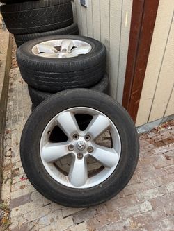Dodge Ram 5 lug tires and rims