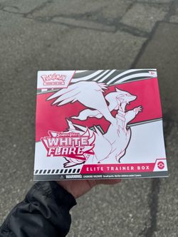 Pokemon white flare ETB elite trainer box sealed new