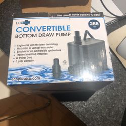 Ecoplus Convertible Bottom Draw Water Pump