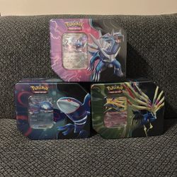 Azure Legends Tins Pokemon 15 Booster Packs 