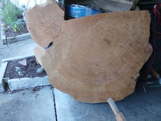 Live Edge Wood Slab - 4ft x 5ft - Solid Piece