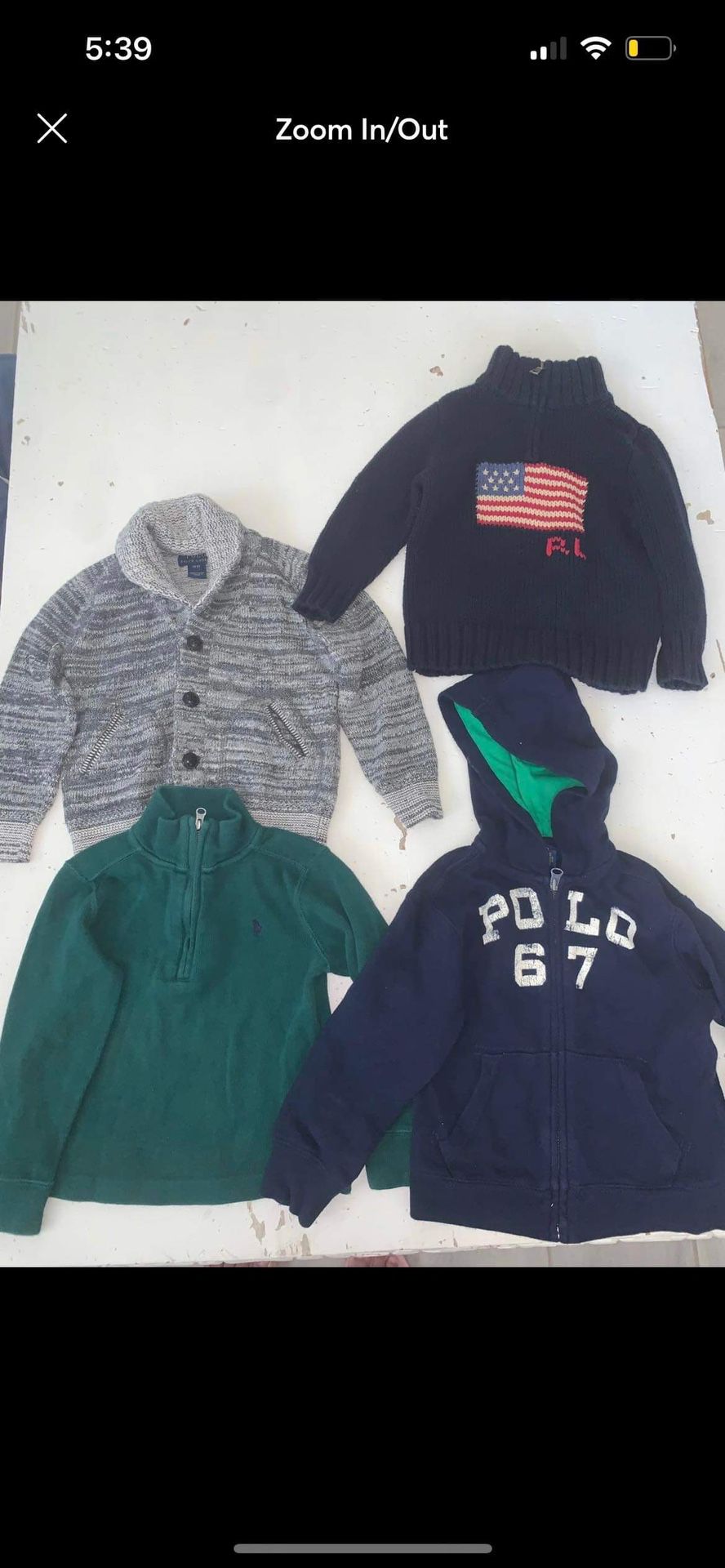 Polo Ralph Lauren 3T LOT Back To School Winter Cloth Shirt Pants Shorts 
