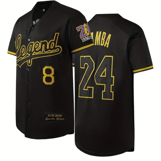 Bryant Number Kobe 24 Jersey For Sale Kobe Bryant #8 #24 ‐ Black