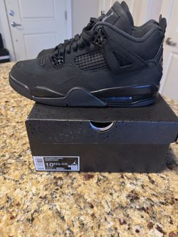 Jordan 4 Black Cat Size 10.5