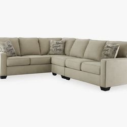 Lucina 3 Piece Sectional Couch - Ashley Furniture