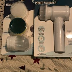 Power Scrubber With Attachments 