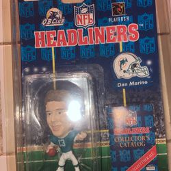1996 NFL Dan Marino Miami Dolphins Corinthian Headliners Football Figure
