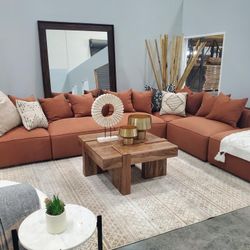Sectional Sofa - Modular Sectional - Extra Large Sofa With Wide Seating