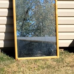 Wood Mirror 