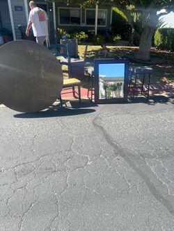 Table chairs, barstool , chair, tree swing