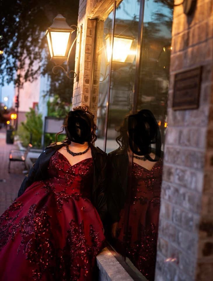 Quinceañera Dress With Long Train And Pockets 