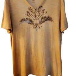 Throwback 2006 (1981) Guess Jeans Vintage Brand Men's Large V-neck Graphic T-shirt 