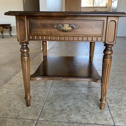 Solid Wood End Table