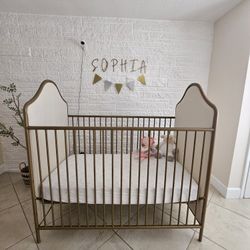 Gold Metal Crib