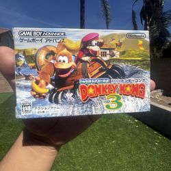 Super Donkey Kong 3 Nintendo GameBoy Advance GBA japan ver [NO MANUAL]