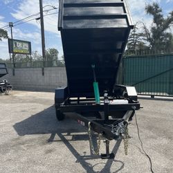 8x10x4 Dump Trailer 