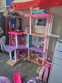 Barbie House and Accessories