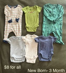 New born -6M Baby Clothing