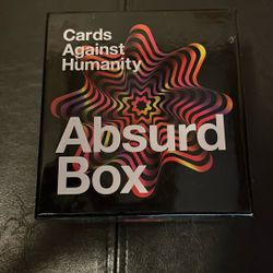 Cards Against Humanity. Absurd Box.