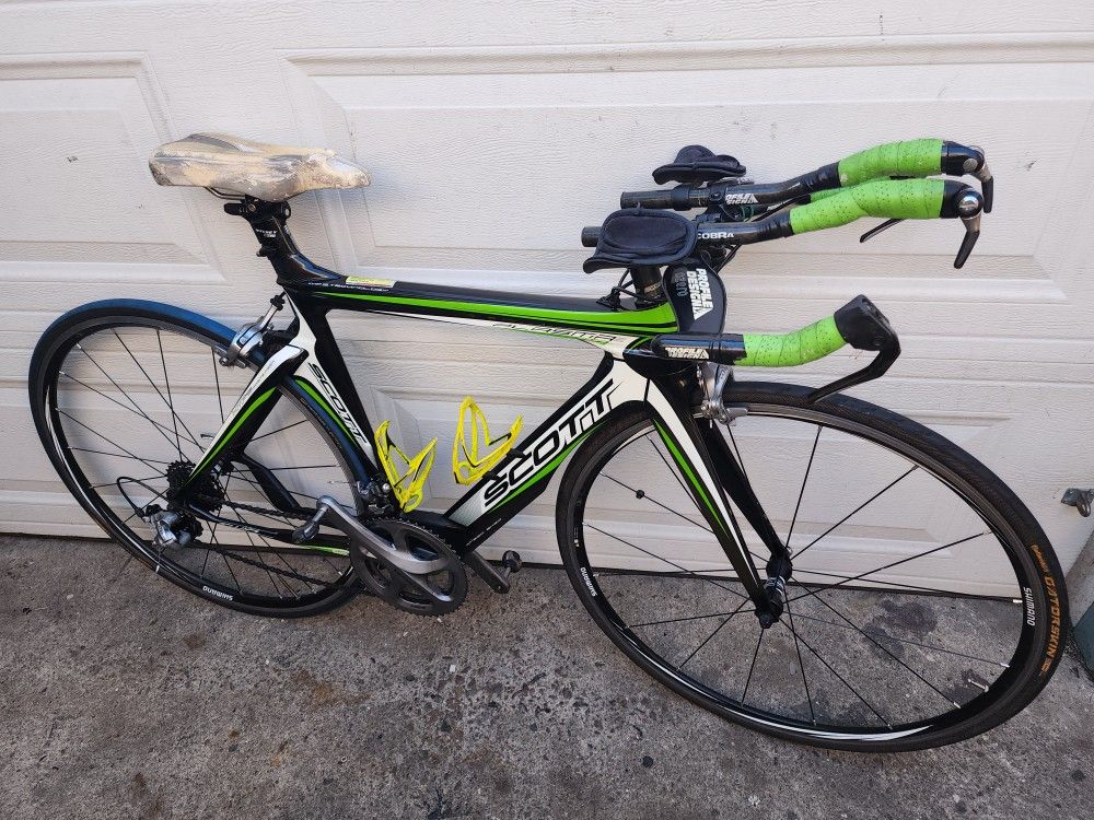 Scott Plasma Carbon Triathlon Road Bike