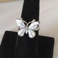 Butterfly Ring, Size 7