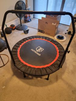 48 in foldable mini trampoline