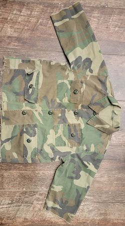 Boys Girls Youth GI Joe Camo Army Green Jacket Halloween Costume. Play READ