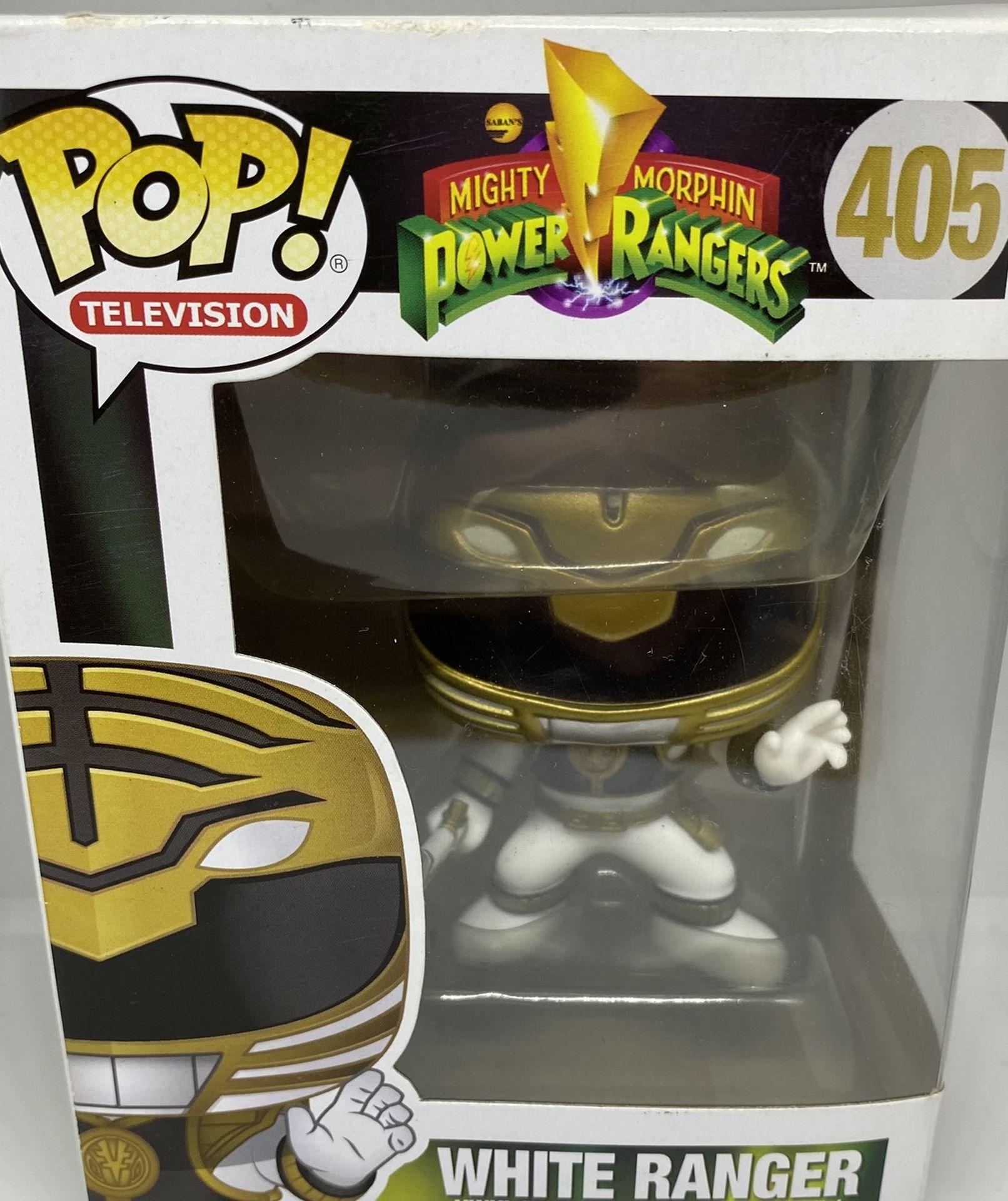 Funko Pops Television Mighty Morphin Power Rangers - White Ranger #405