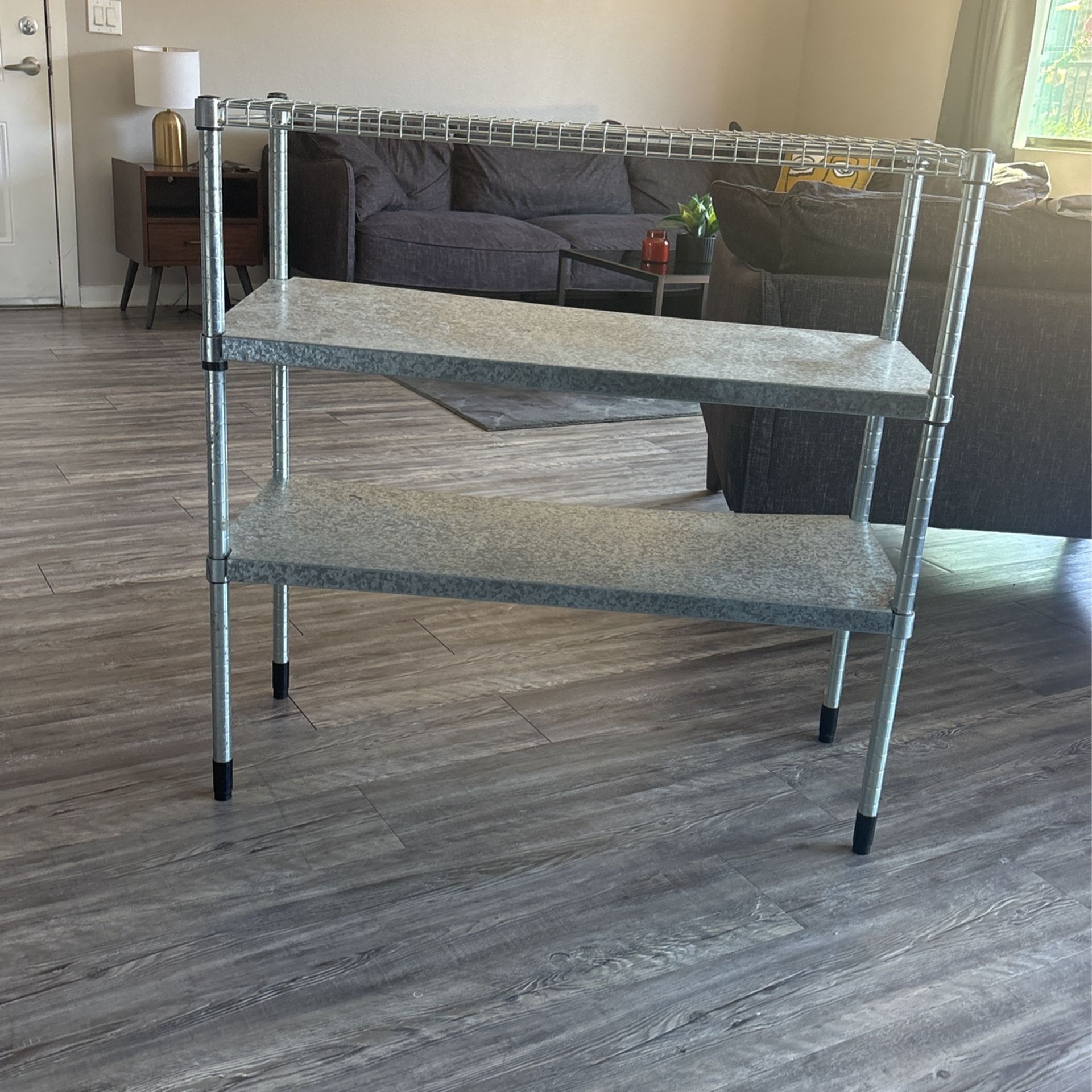 Metal Shelving Unit
