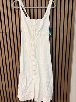 White summer dress