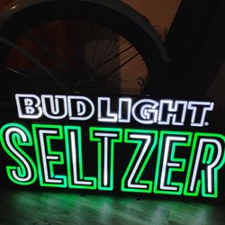 Budweiser Seltzer Sign