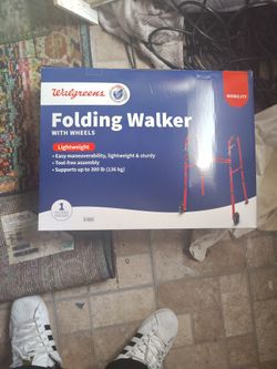 Walgreens Folging Walker