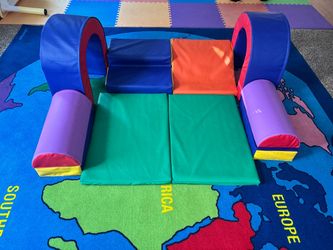 Kids Soft Play Foam Climbing Set