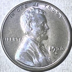 1936-D Lincoln Wheat Cent - BU RB