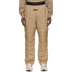 NEW ($150) - Size XS Fear of God Essentials Padded Polyester Storm Pant Oak / Tan
