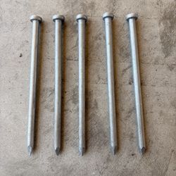 Landscape Spike Nails - Galvanized Timber Spikes  7 1/2 Length 3/4 