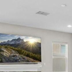 LED Samsung TV 85 inch  with wall mount