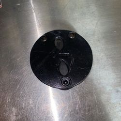 Off duty belt blip badge holder