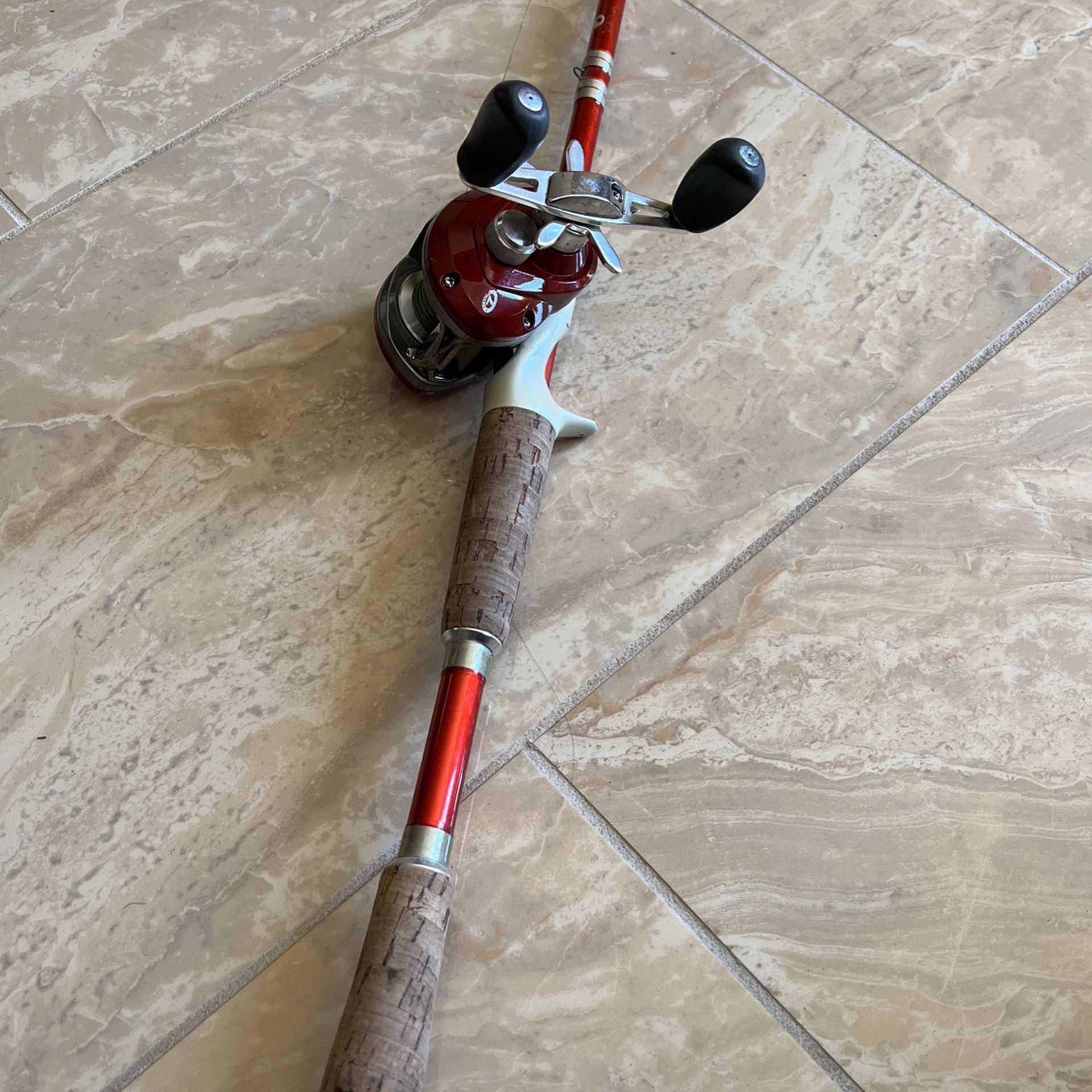 Baitcaster Fishing Reel And Rod Combo $40 Firm for Sale in San Antonio, TX  - OfferUp