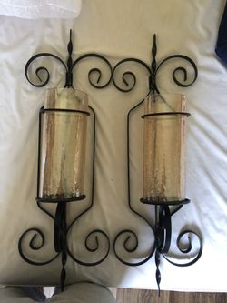 Wall candles decorations