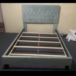 Queen Platform Bedframe Only No Mattress (New)
