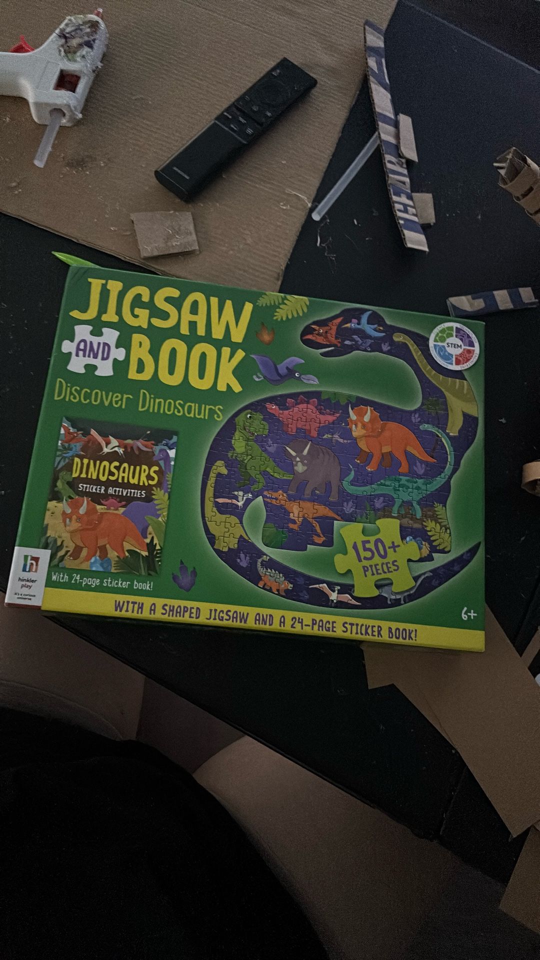 Jigsaw And Book