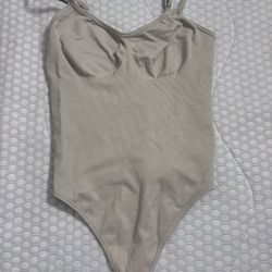 Cream Bodysuit 
