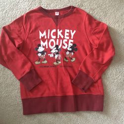 EUC Uniqlo Mickey sweatshirt size 7