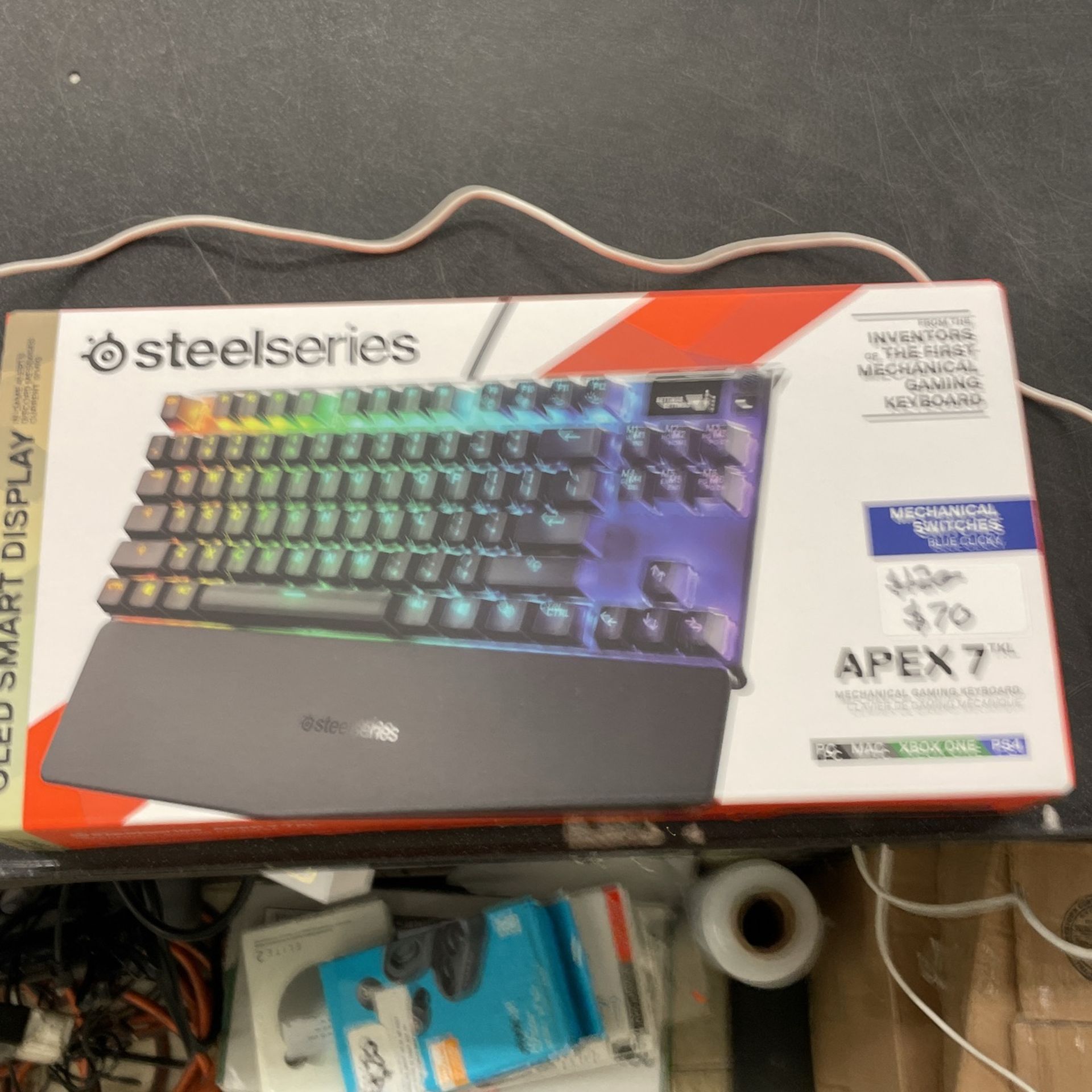 SteelSeries Apex 7 TKL Mechanical Keyboard
